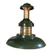 Industrial metal and brass lighting