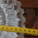 Moulded glass ceiling light