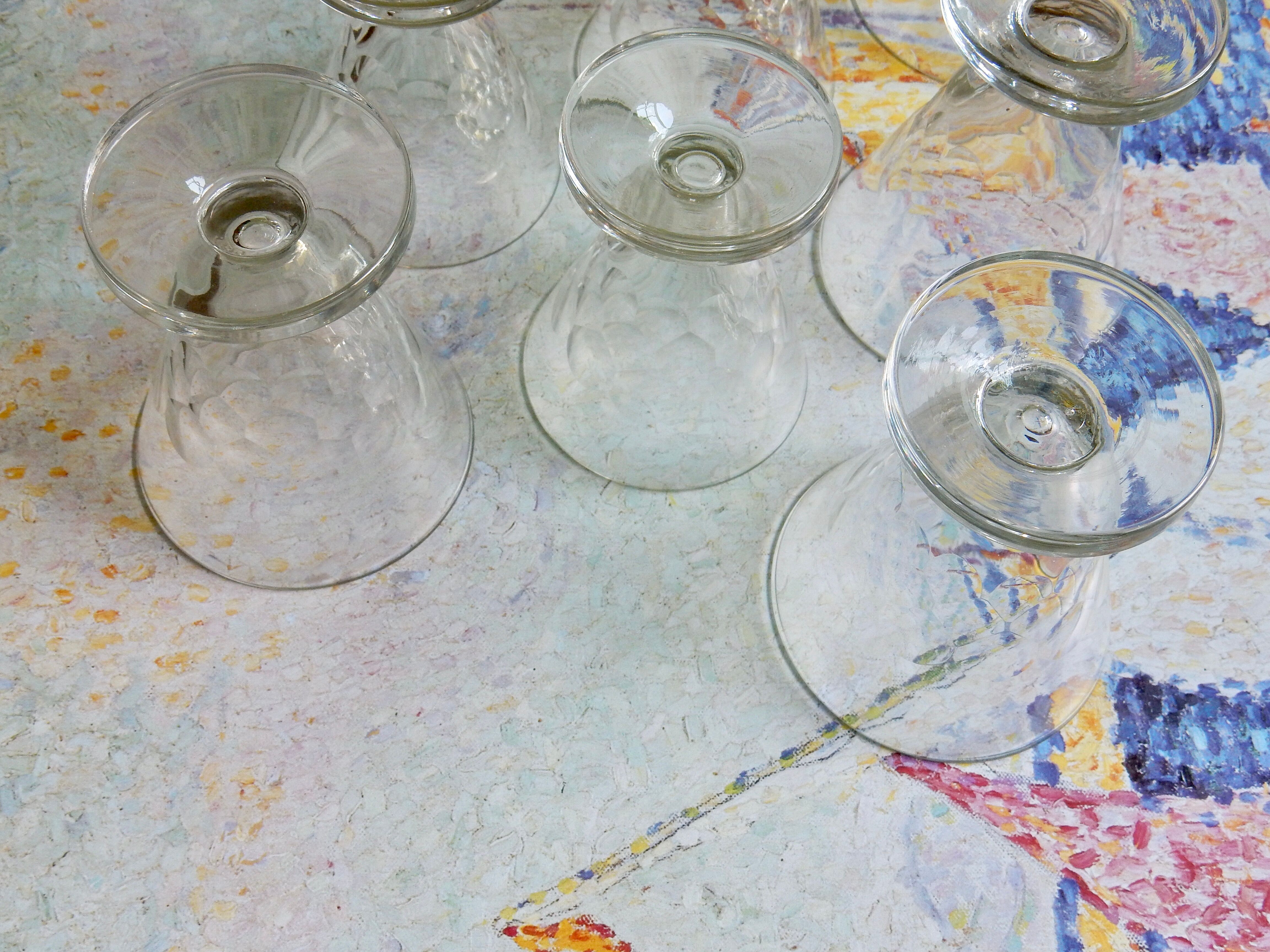 Val-Saint-Lambert 7 foot glasses