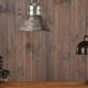 Suspension industrielle en zinc brocante light