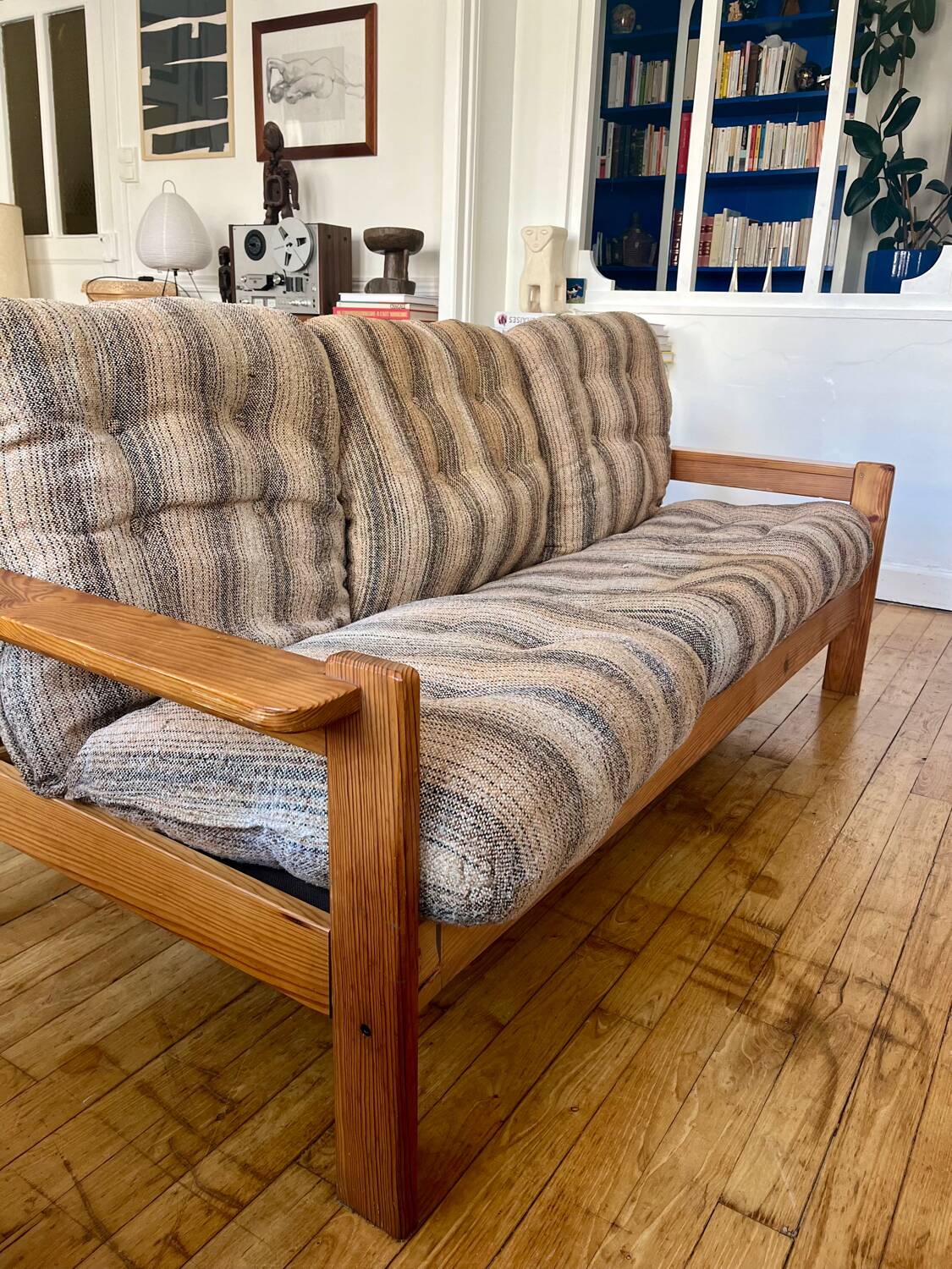 Vintage pine bench