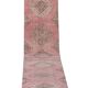 Vintage Turkish hallway rug 80x735 cm