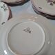 Set of 13 plates Gien earthenware 25cm