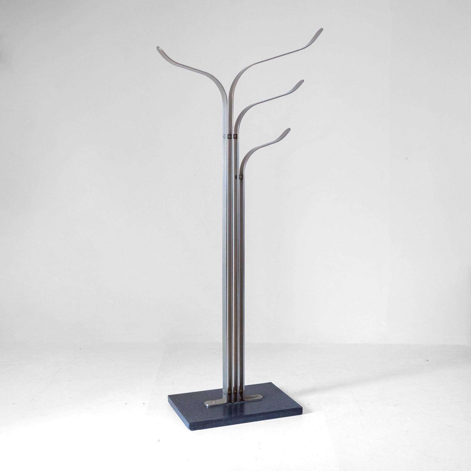 Midcentury modern sculptural Italian coat rack, Acerbis design