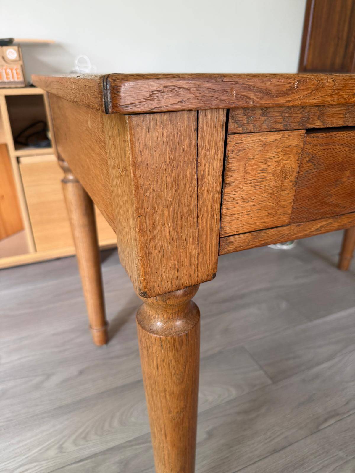 Wooden desk