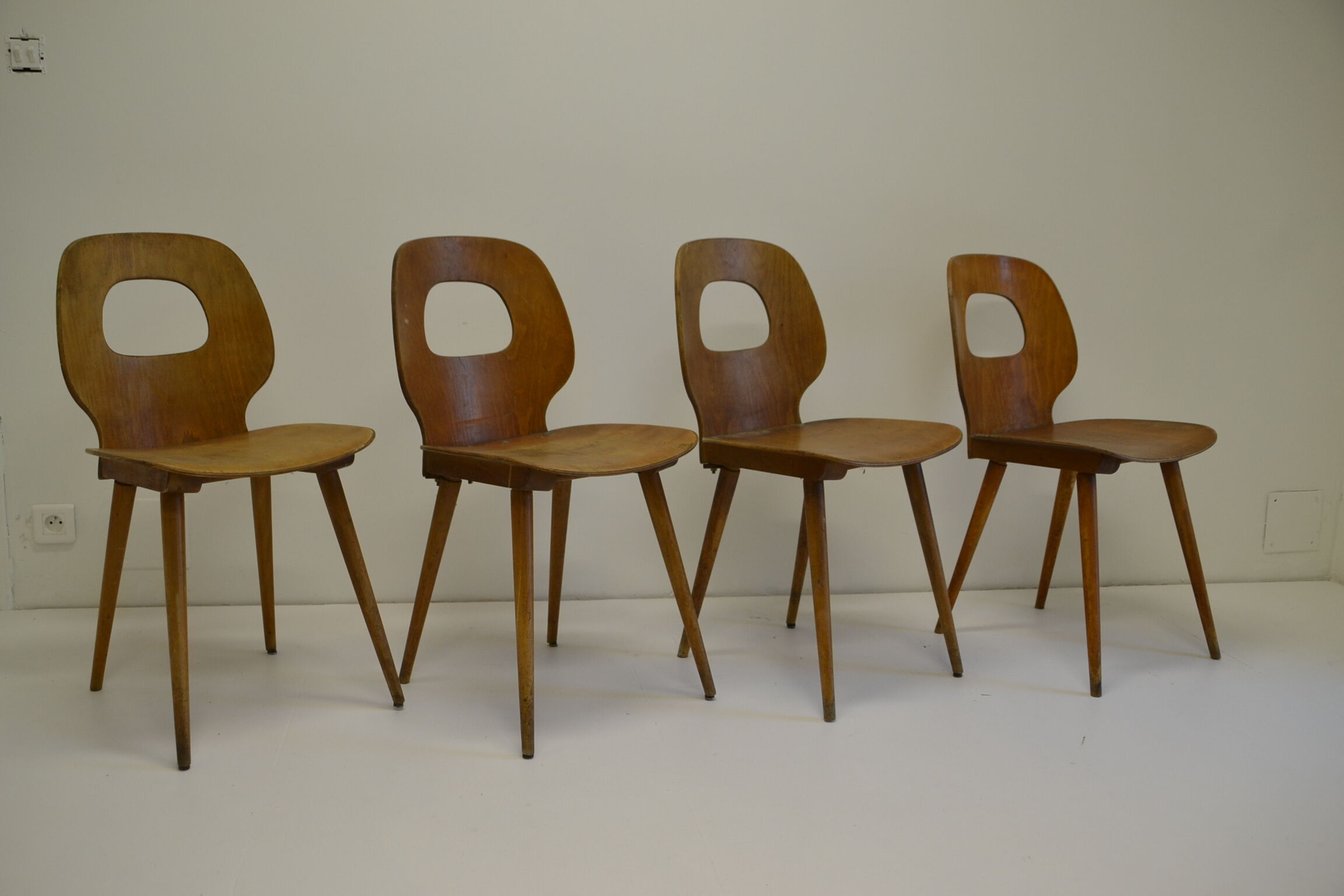 Set of 4 chairs Bistro Baumann