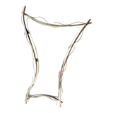 Miroir forme libre 1970 Italie, 98x66 cm