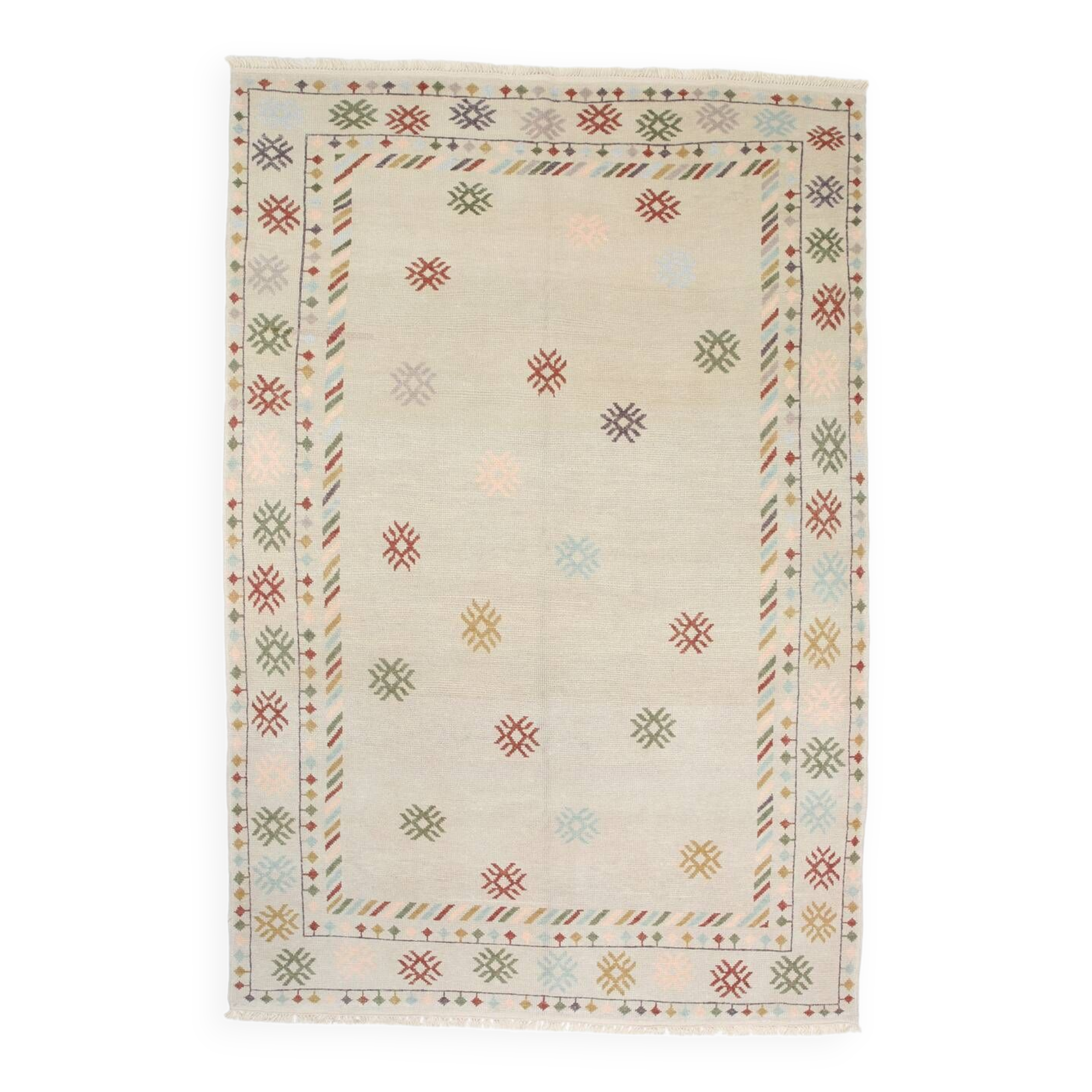 8x11 Oversize Modern Oushak Rug, 232x339Cm