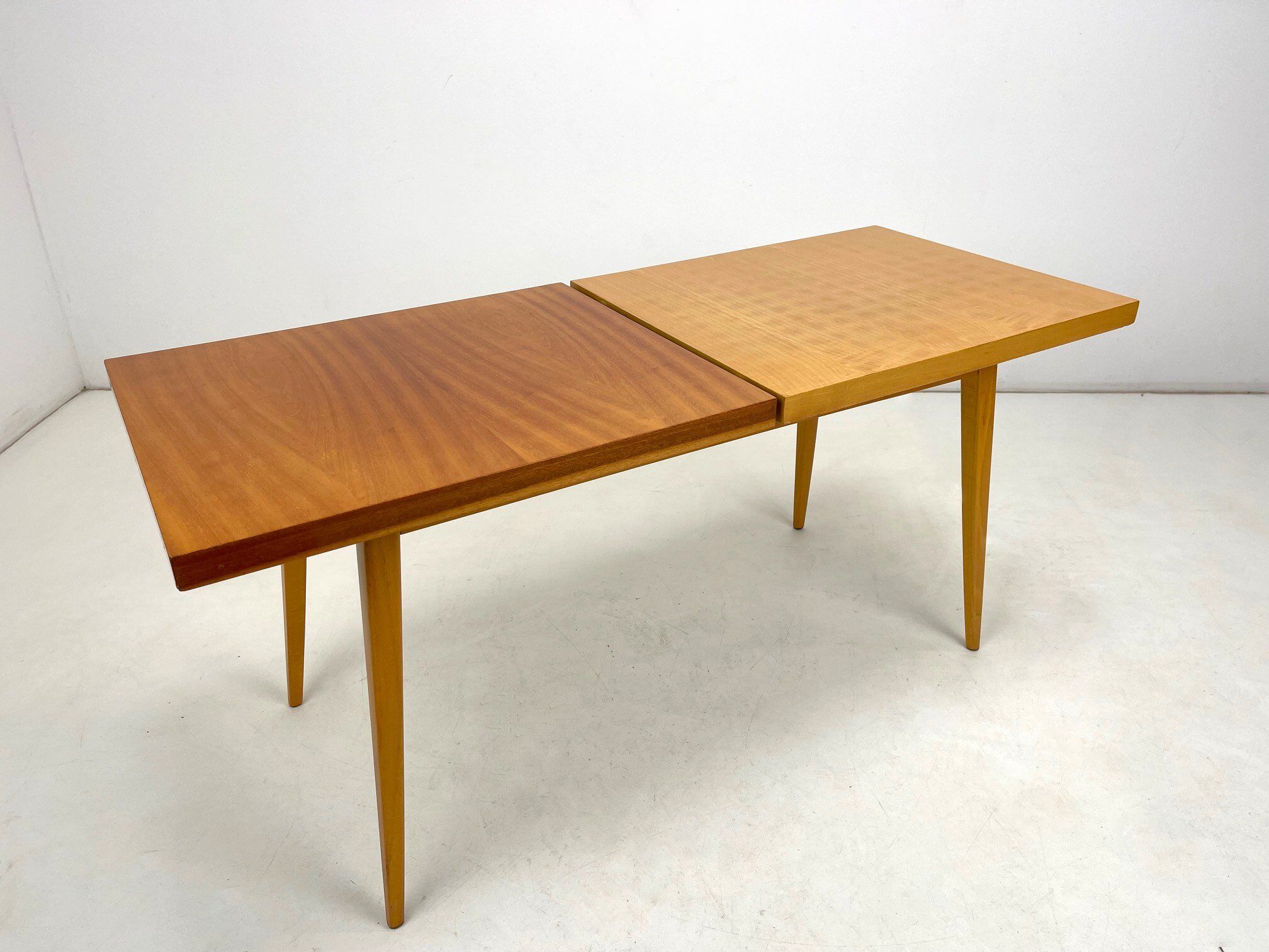 Vintage Coffee Table in Gloss Finish from Czechoslovakia, 1960's
