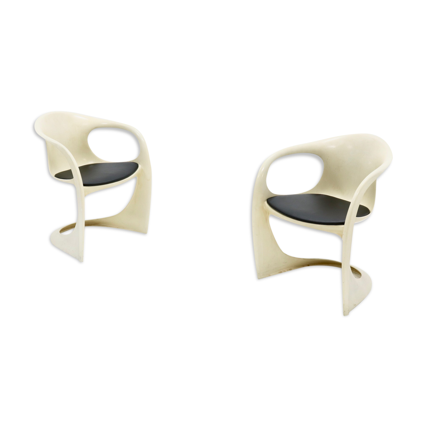 Set of 2 Casalino Chairs by Alexander Begge for Casala, 1974