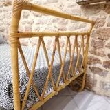 Rattan bed