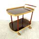 Neoclassical brass drinks  trolley, 1960s