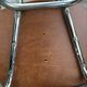 Vintage chrome and leatherette chairs