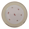 Flat dish porcelain limoges enamels