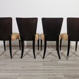 Art Deco Dining Chairs by Jindrich Halabala