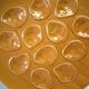 Brown ceramic oyster serving dish in good condition
