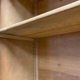 Former black patinated showcase