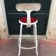 Chaise haute H75 de bar industriel de Nicolle