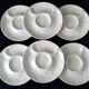 6 Assiettes à artichauts en barbotine de Gien
