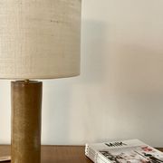 Lampe en grès