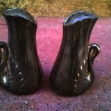 Pair of Swans "salt-pepper"