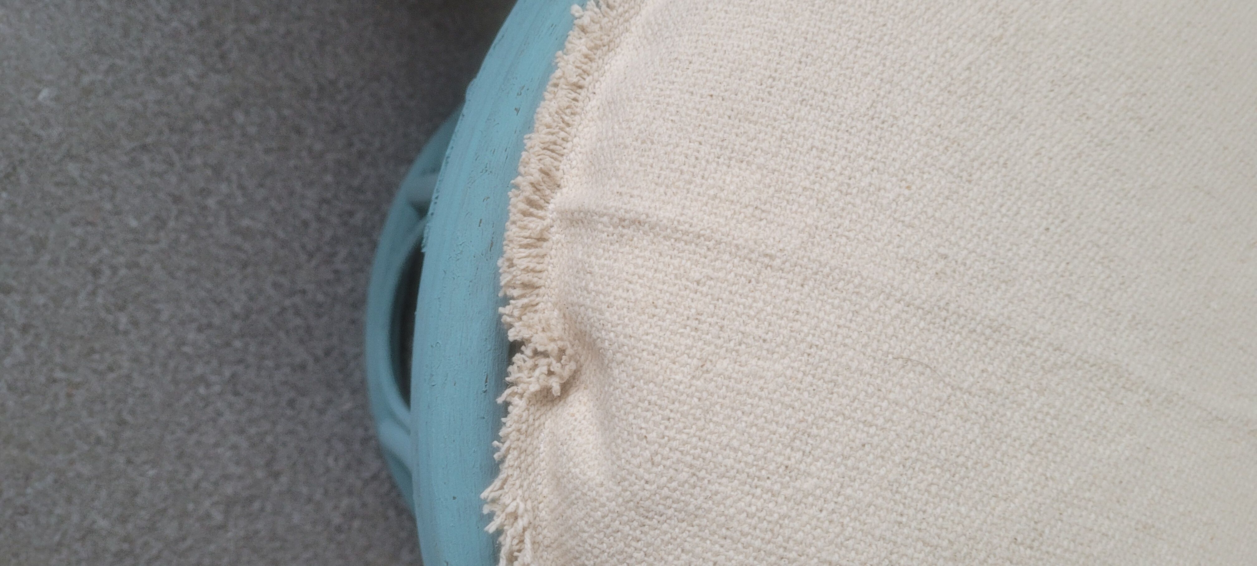 Paire de poufs en bambou rotin
