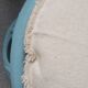 Paire de poufs en bambou rotin