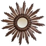 Wooden witch sun mirror 1950