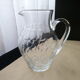 Carafe unsigned cut crystal water jug