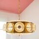 Swedish crystal pendant light attrib. Carl Fagerlund x Orrefors 1960s