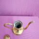 Arabic brass teapot pourer
