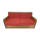 Art deco walnut sofa bed, 1960s
