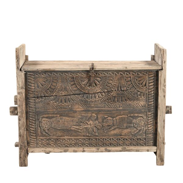 Sandook - Ancien coffre de l'Himachal