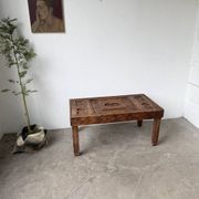 Savoyard folk art coffee table