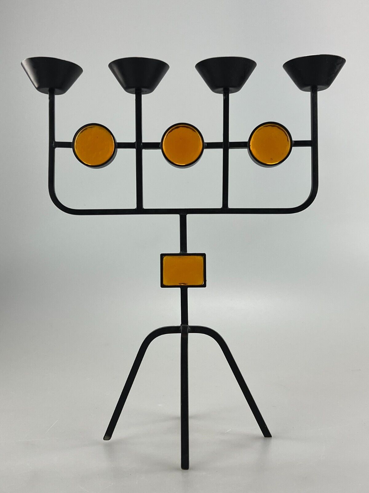 60s 70s candlestick candlestick Gunnar Ander by Ystad Metall Design