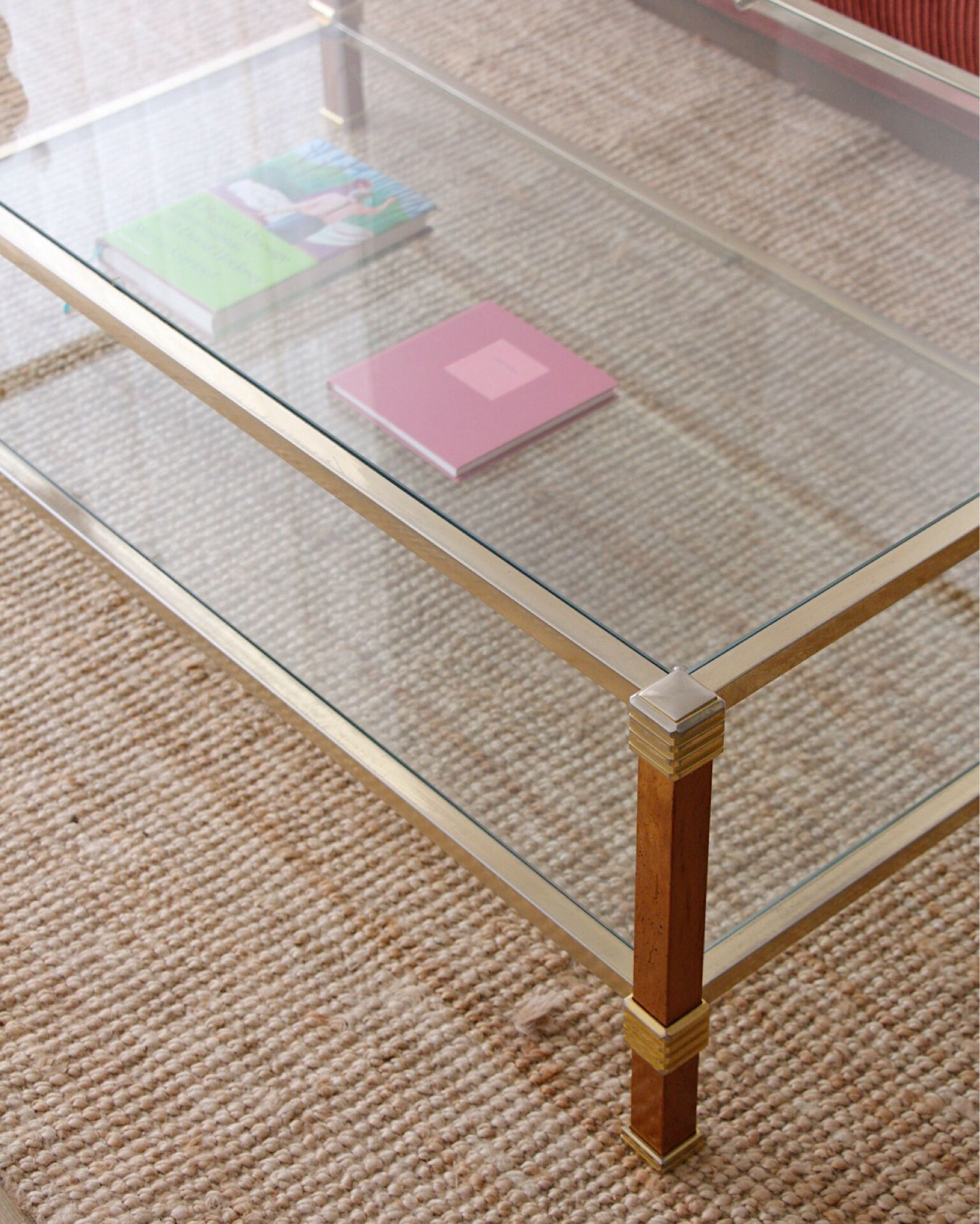 1970s double-top coffee table