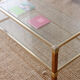 1970s double-top coffee table