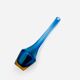 Soliflore Sommerso Flavio Poli Murano 26cm Blue Amber Gallery Condition