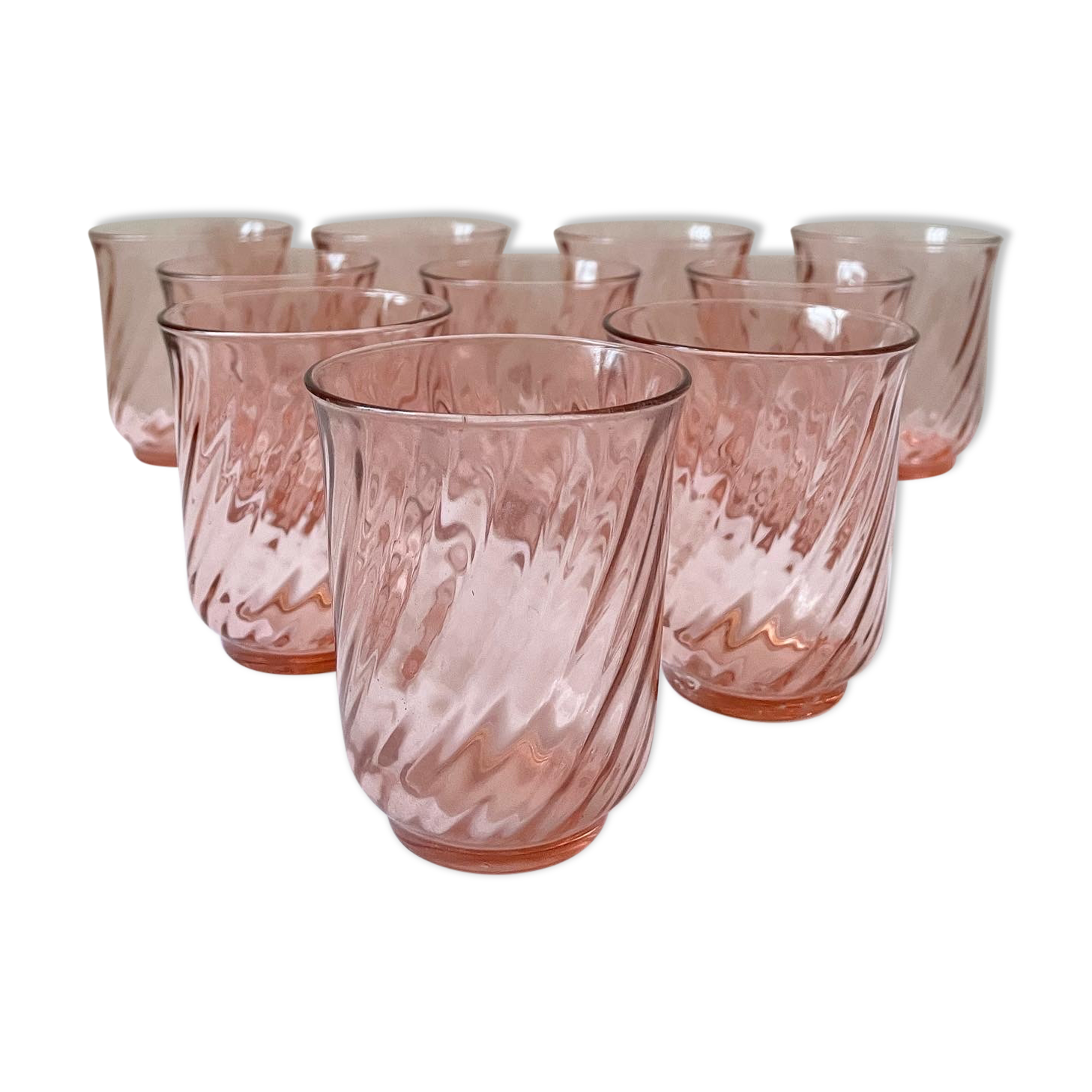 5 Rosaline water glasses