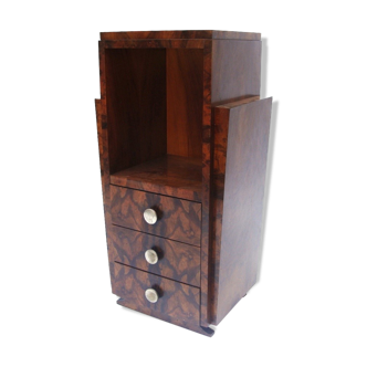 Art Deco furniture with three drawers