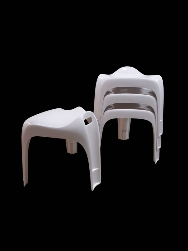 Ensemble de 4 tabourets Casala Casalino