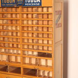 Xl vintage haberdashery 'tubor tubca' by poreye & fils - belgium - 1950's