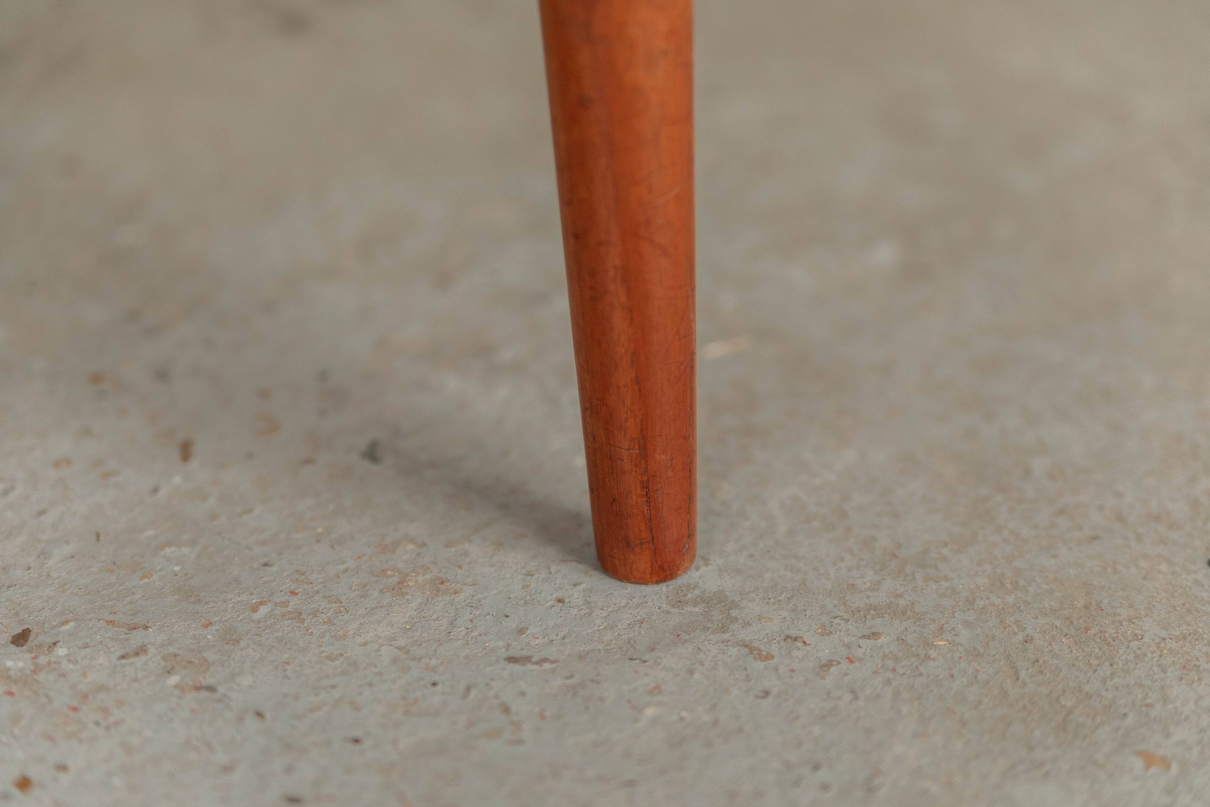 Set of 2 paperknife easy chairs by Kai Kristiansen, Denmark, 1960's