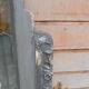 Mirror beveled chimney skated 1925 - 86 x 129 cm