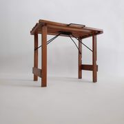 Wooden and metal  stool