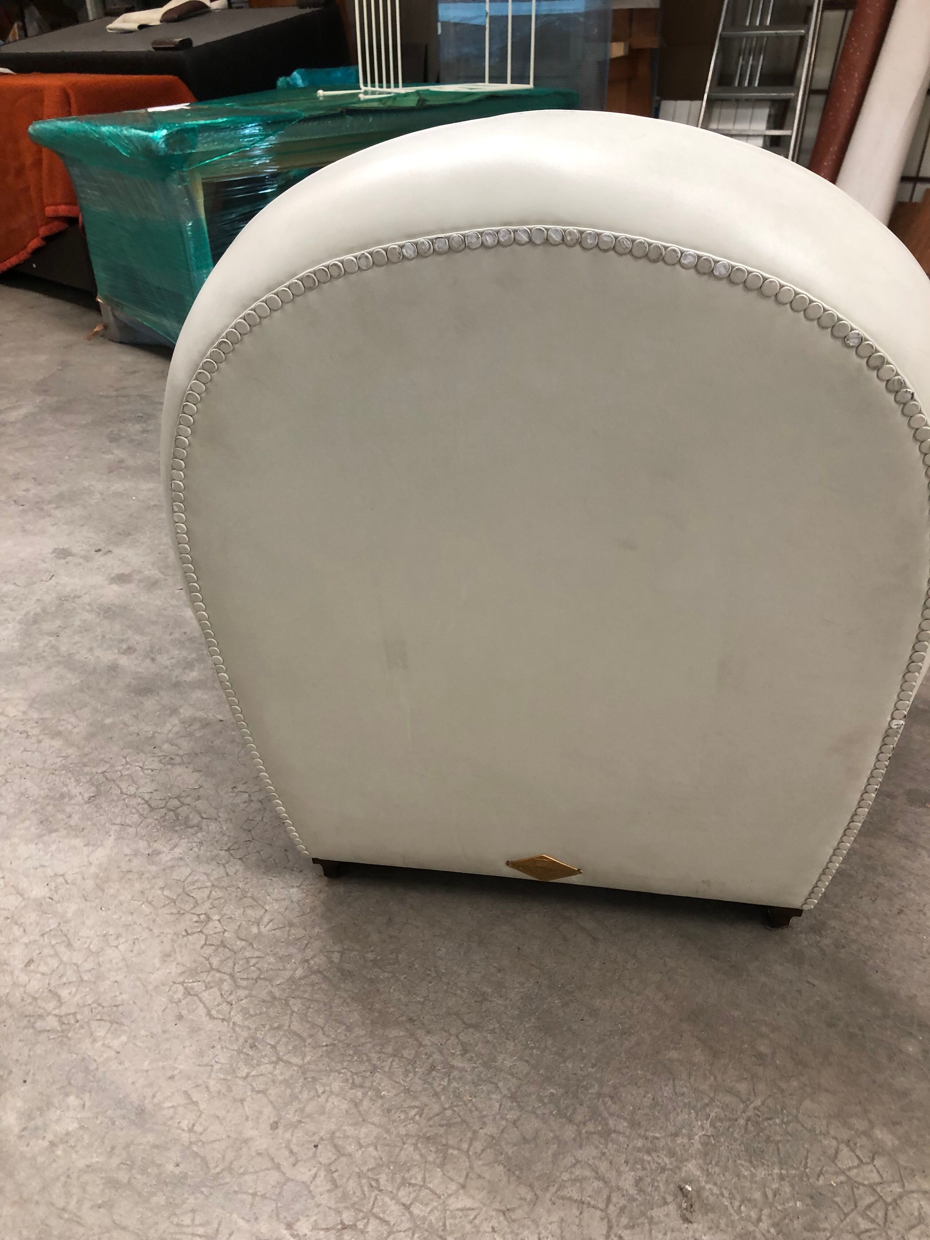 Fauteuil club Poltrona frau en cuir