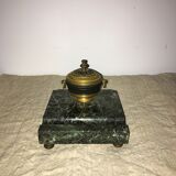 Ink Napoleon III bronze on marble