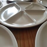 Fondue plates Le Creuset