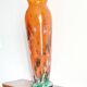 Vase verre marmoréen signé Lorrain Nancy