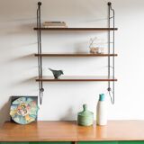 Shelf wood and metal